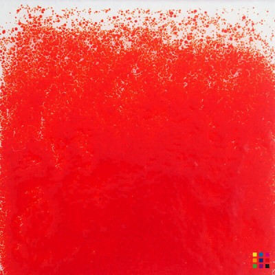 Frittes Float grain fin 2015/2 rouge opalescent 250g