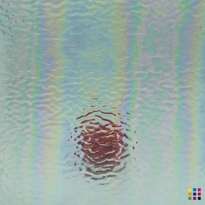 W Ripple 01 IRID iridescent clear 27x27cm