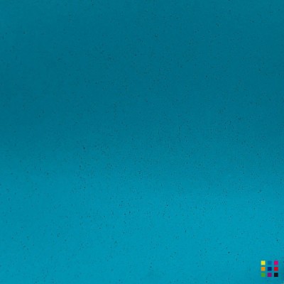W Double Rolled 190 bleu turquoise 27x27cm