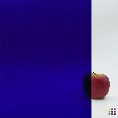 W Double Rolled 1118 bleu cobalt foncé 27x27cm