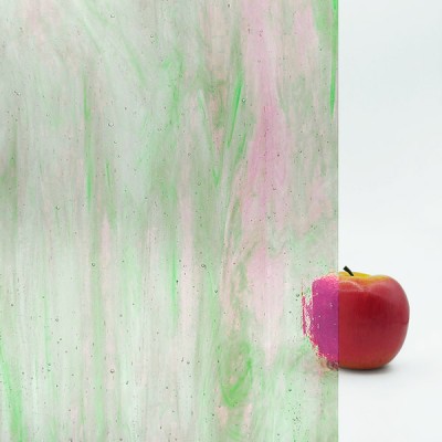 W Streaky 163-LL medium purple and medium green 27x27cm