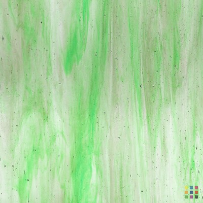 W Streaky 163-LL púrpura medio y verde medio 27x27cm
