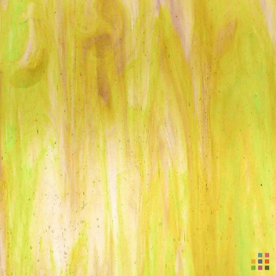 W Streaky 217-LL pourpre moyen et vert jaunâtre 27x27cm
