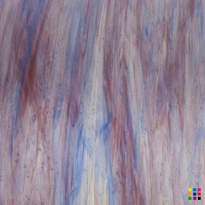 W Streaky 238-LL pourpre foncé et bleu foncé 27x27cm