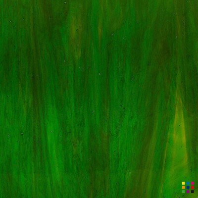 W Streaky 245-LL medium amber and green 27x27cm