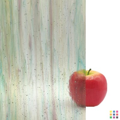 W Streaky 257-LL purple, sky blue and light amber 27x27cm