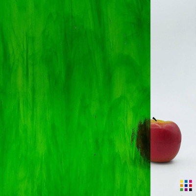 W Streaky 708-LL light green and dark green "Mystic" 27x27cm