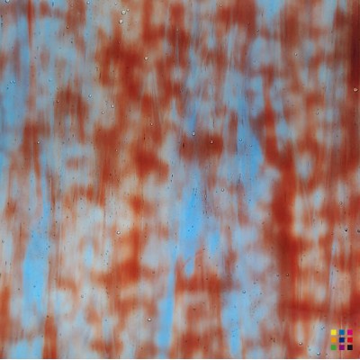 W Streaky 710-LL burgundy and blue "Mystic" 27x27cm