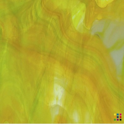 W Wisspy WO-55 amber and green 27x27cm