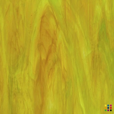 W Wisspy WO-55 amber and green 27x27cm