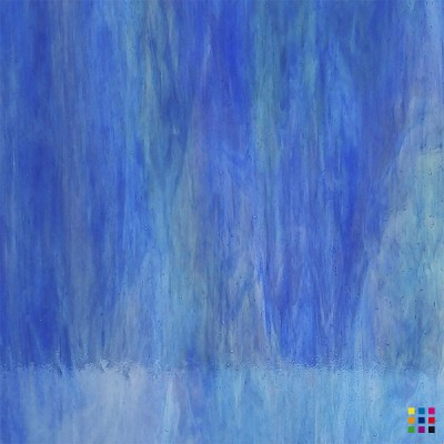 W Wisspy WO-118 IRID bleu foncé iridescent 27x27cm