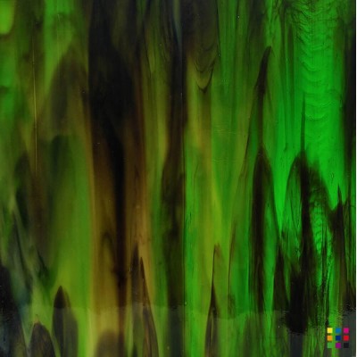 W Wisspy WO-704 vert moyen et marron "Mystic" 27x27cm