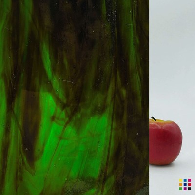 W Wisspy WO-704 medium green and brown "Mystic" 27x27cm