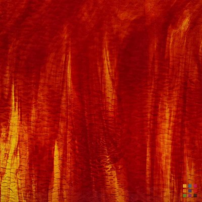 W Streaky 11-LLG rojo y ámbar "Granite" 27x27cm