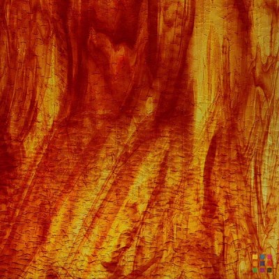 W Streaky 11-LLG rojo y ámbar "Granite" 27x27cm