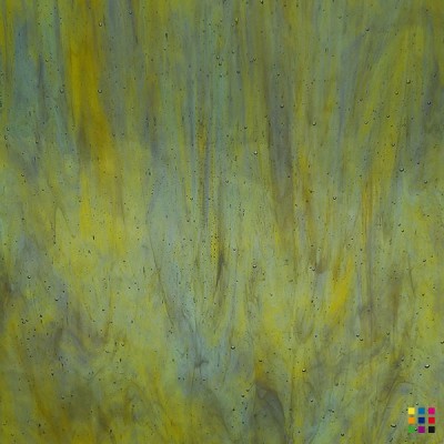 W Wisspy WO-705 violet and medium amber "Mystic" 27x27cm