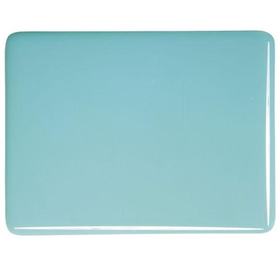 B Opalescent 0116-30 turquoise blue 20x25cm