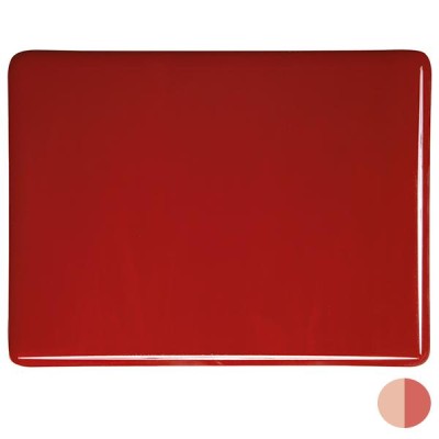 B Opalescent 0124-30 rouge 20x25cm Striker*