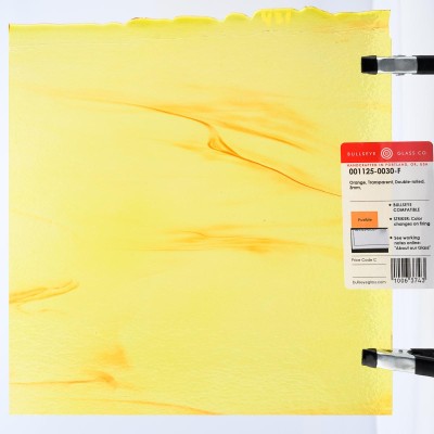 B Transparent 1125-30 orange 20x25cm Striker*