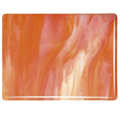 B Streaky 2123-30 orange et blanc 20x25cm