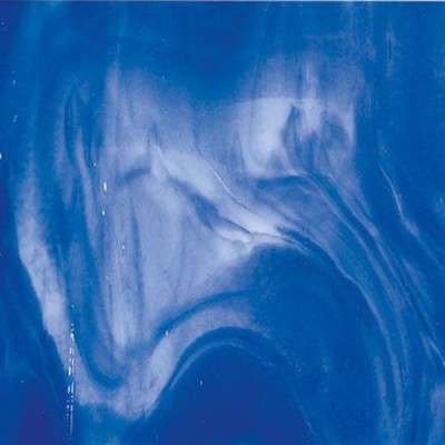 B Streaky 2164-30 bleu Caraïbe et blanc 20x25cm