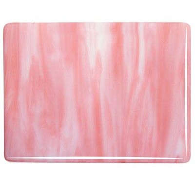 B Streaky 2305-30 rosa salmón y blanco 20x25cm