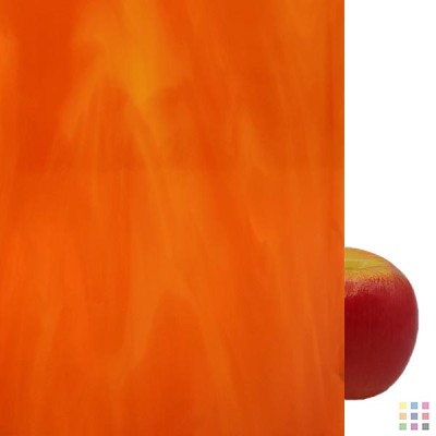 OS Opalescent 377-1S-F orange 20x30cm