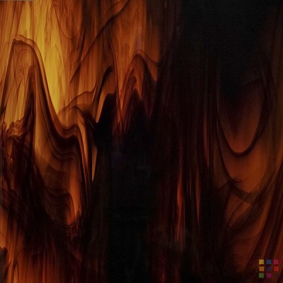 OS Wispy 411-15S-F marrón oscuro y ámbar 20x30cm