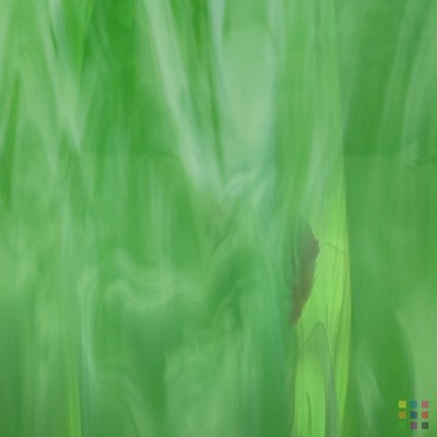 OS Opalescent 327-2S-F vert moyen 20x30cm