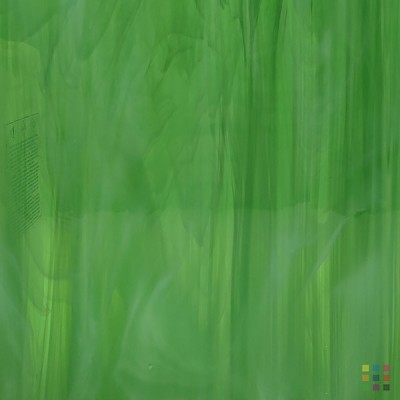 OS Opalescent 327-2S-F vert moyen 20x30cm
