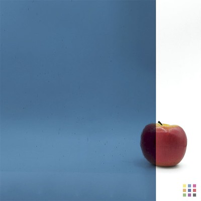 OS Transparent 538-2S-F bleu acier clair 20x30cm