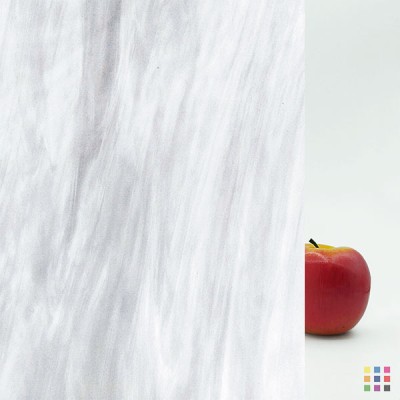 W96 Opalescent 96-26 blanc bariolé 27x27cm