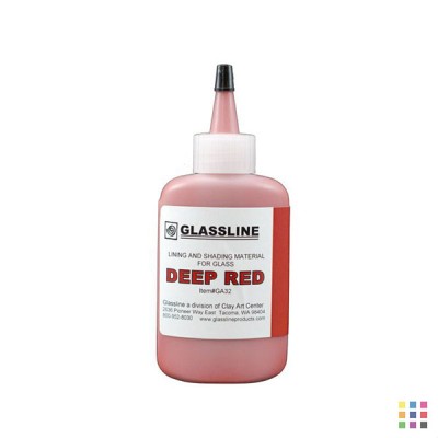 Crayon Glassline GA32 rouge intense 56g