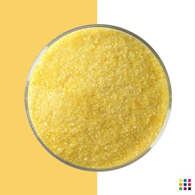 B Frit fine 1137-01 medium amber 140g