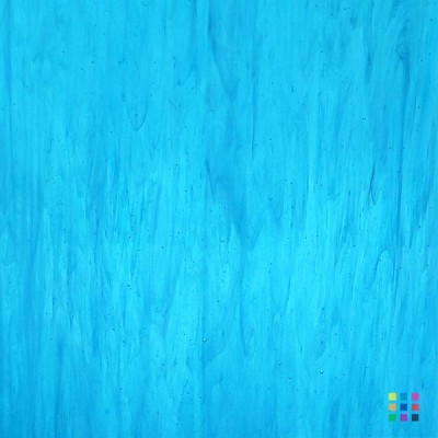 H Opalescent 401 bleu ciel 27x30cm