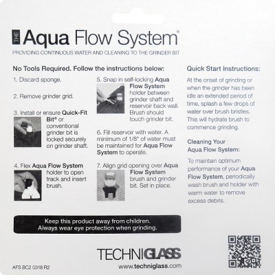 Kit de 3 cepillos "Aquaflow" para pulidoras The Grinder