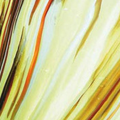 L Streaky S25 amarillo, naranja y blanco opaco sobre incoloro