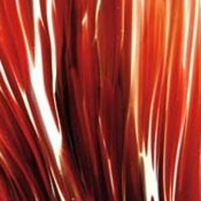L Streaky S45 rojo y blanco opaco sobre incoloro
