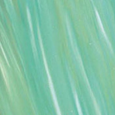 L Streaky S46 aguamarina y blanco opaco sobre incoloro