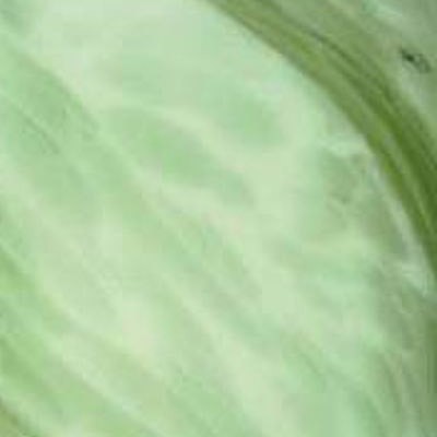 L Streaky S152 grey-green and opaque white on clear