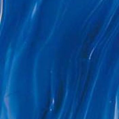 L Streaky S198 bleu opaque et blanc opaque sur clair