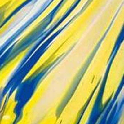 L Streaky S243 jaune spécial et bleu sur clair