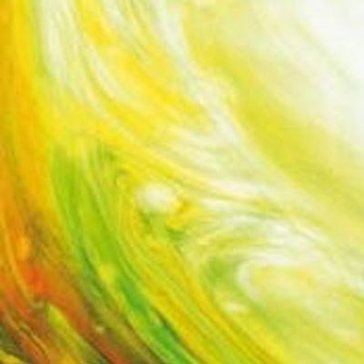 L Streaky S419 jaune et vert sur clair