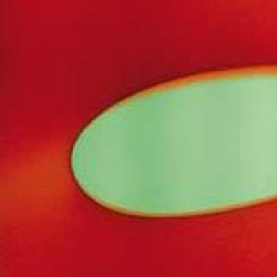 L Streaky V158 rouge sur vert, ouvert
