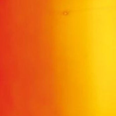 L Streaky G159 rojo sobre amarillo, graduado