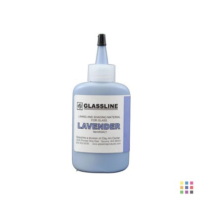 GA21 lavender Glassline pen 56g