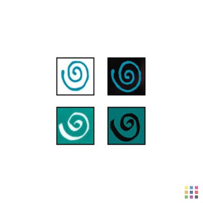 GA22 teal green Glassline pen 56g