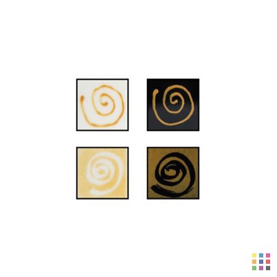 GA18 metallic gold Glassline pen 56g