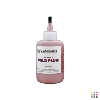 Rotulador Glassline efecto burbuja GB06 ciruela silvestre 56g