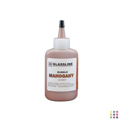 Rotulador Glassline efecto burbuja GB07 marrón caoba 56g